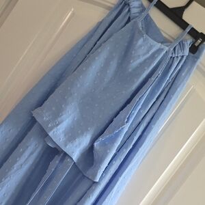 Light Blue Women's Skirt